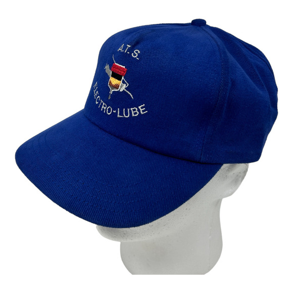 A.T.S. Electro Lube Embroidred Hat Made In Canada Royal Blue Creative Embroidery - Picture 6 of 11